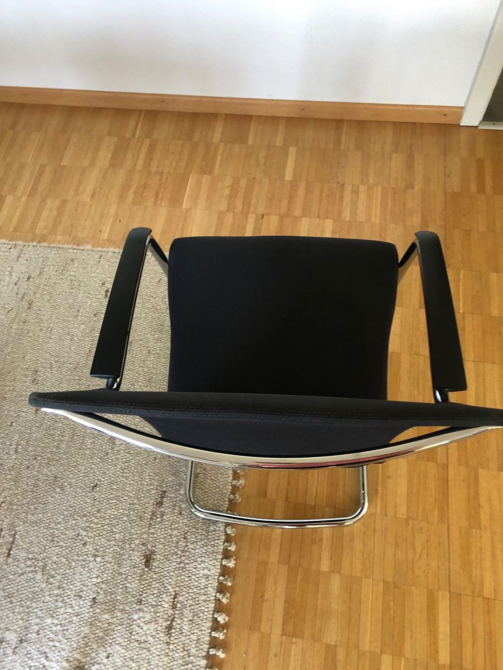 Chaises: 10 Stühle, Freischwinger, anthrazit, sehr bequem – D'occasion à Endingen par xiaowang 4
