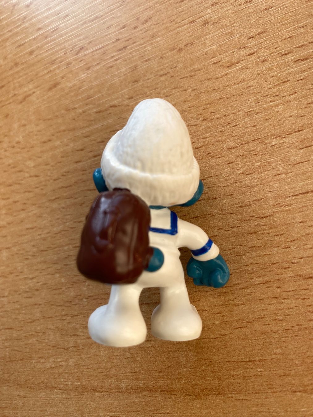 Schleich Statuette: Schlumpf  Sailor / Seemann with Bag – Usato da Russikon venduto da mofu961 1