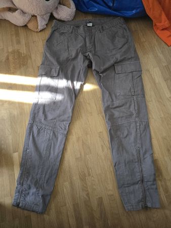 Pantalons cargo Woolrich gris taille 29 
