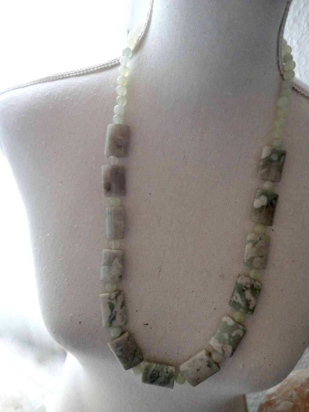 Catenine: Halskette - Jade.Achat – Nuovo (secondo la descrizione) da Biberist venduto da tl-schmuck 2