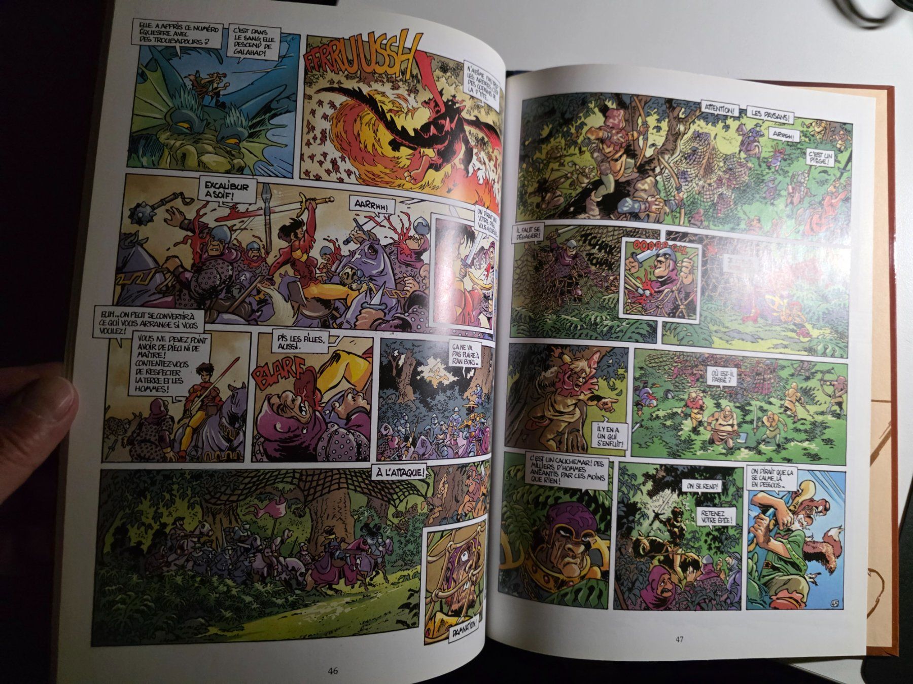 Fumetti: Comic Le Chant d'Excalibur - Tome 1 - 1998 – Usato da Walterswil BE venduto da Lonitti 2