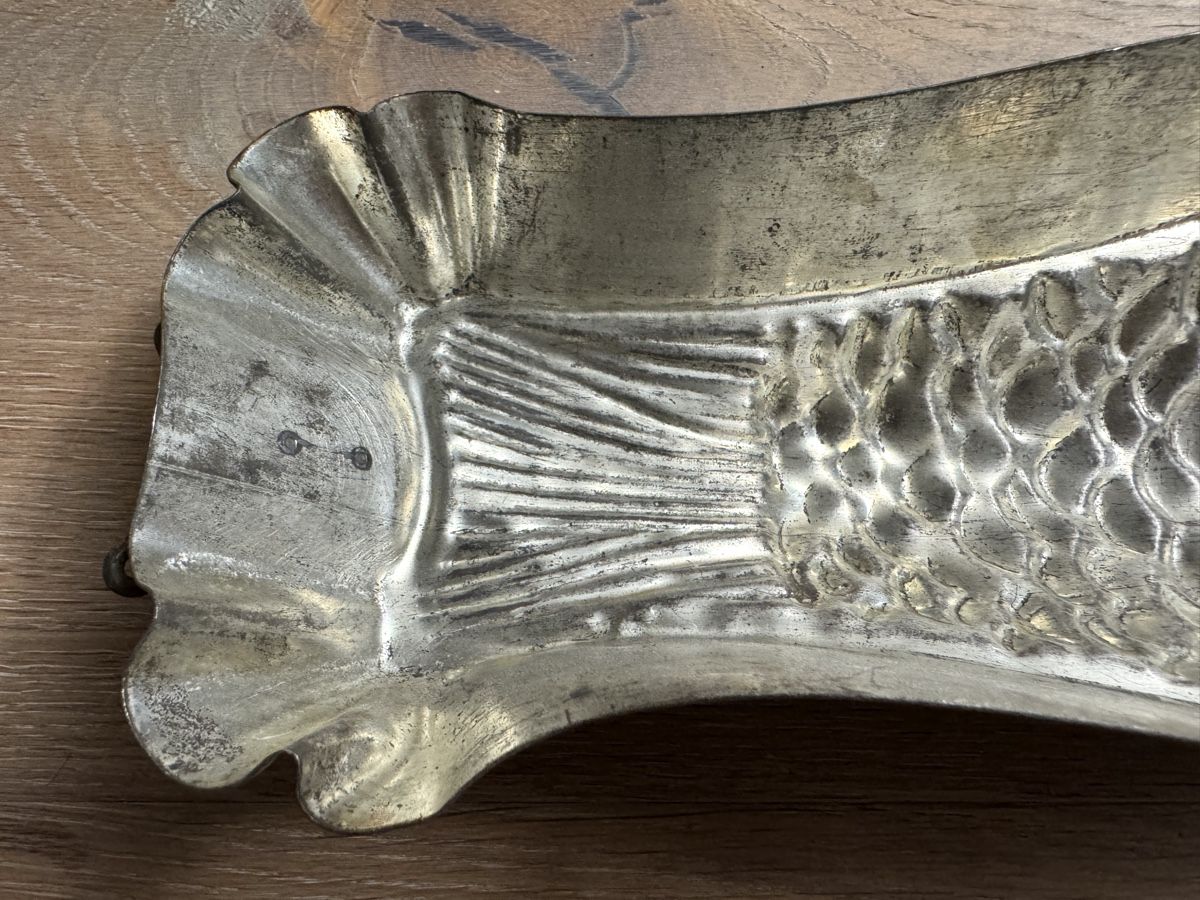 Backformen: Antike Backform Blech Fisch 30.5 cm – Gebraucht aus Rothrist von Luckywinner 4