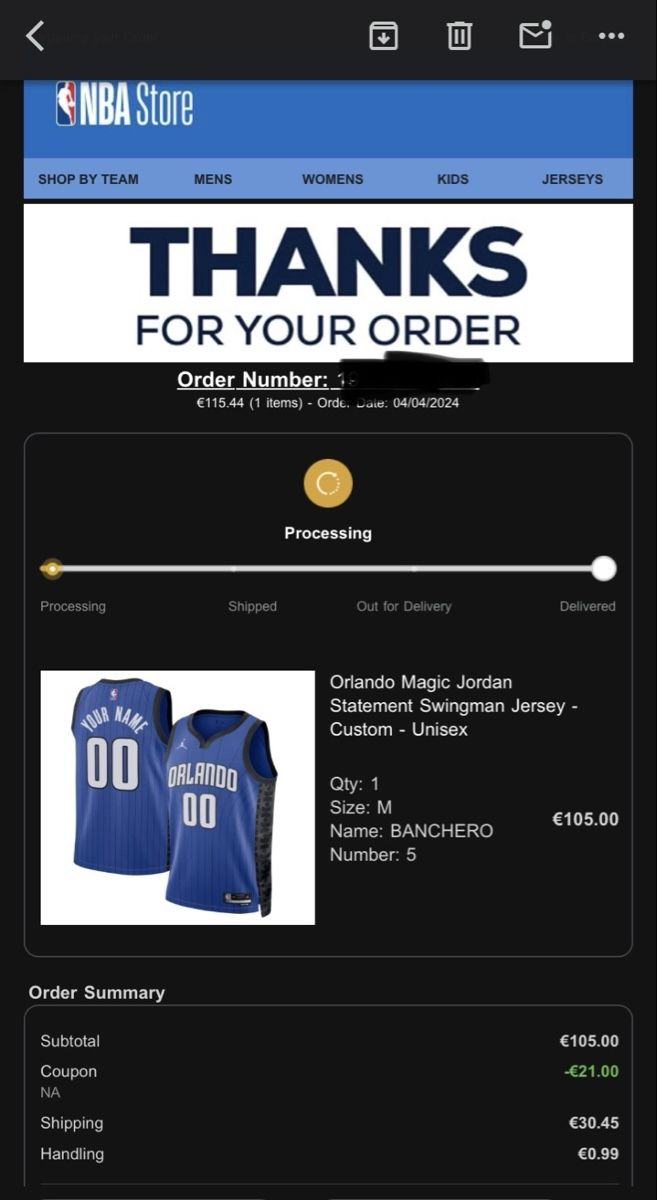 Canottiere & Pantaloni: NBA Jersey / Orlando Magic #5 Banchero – Nuovo (secondo la descrizione) da Gränichen venduto da Joel2121 4