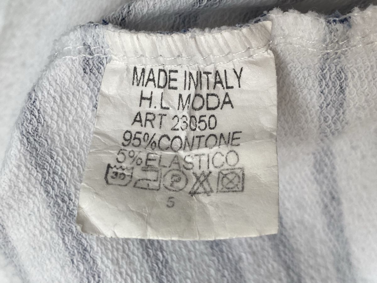 Alba Moda Maglioni & Felpe: Pullover Baumwolle gestreift Marke H.L. MODA Gr.M – Usato da Buochs venduto da H16 5