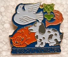 Pin Simone Erni - Tierschutz Nidwalden (grosser Pin)
