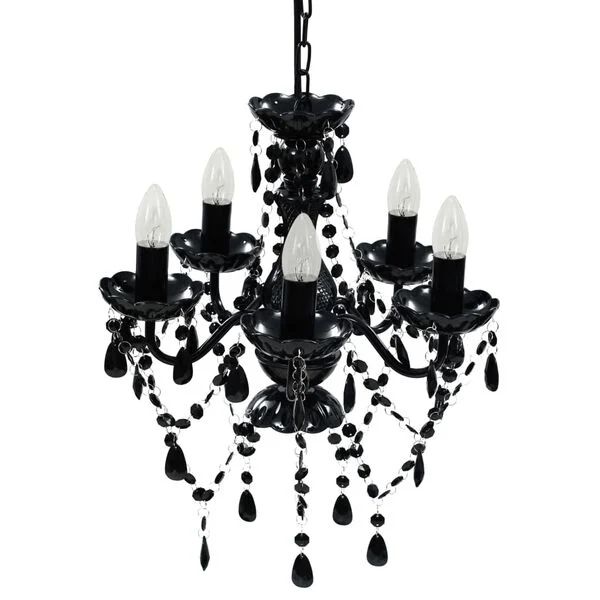 Lampadari & plafoniere: Kronleuchter schwarz 5 – Nuovo (secondo la descrizione) da Uetliburg SG venduto da Kayn11 2
