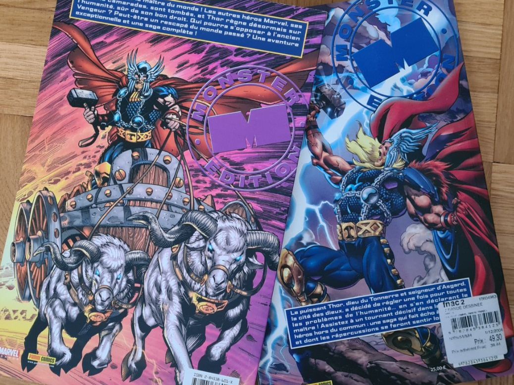 BD: Thor (lot de 2, Marvel Monster) – D'occasion à Genève par fab2401 2
