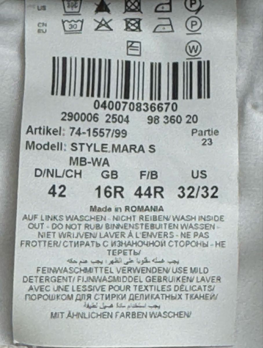 Brax Pantaloni: Weisse Hose / BRAX / Gr.42 – Usato da Morschach venduto da jeanhenrifabre 4