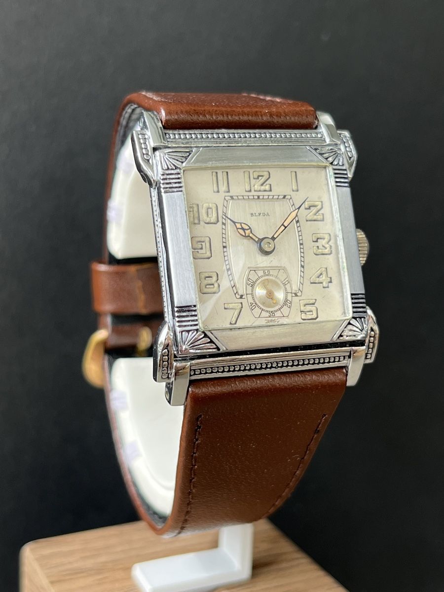Orologi: Albuse Watch Co. (Sleda) von 1940 – Usato da Zollikofen venduto da Comcast 3