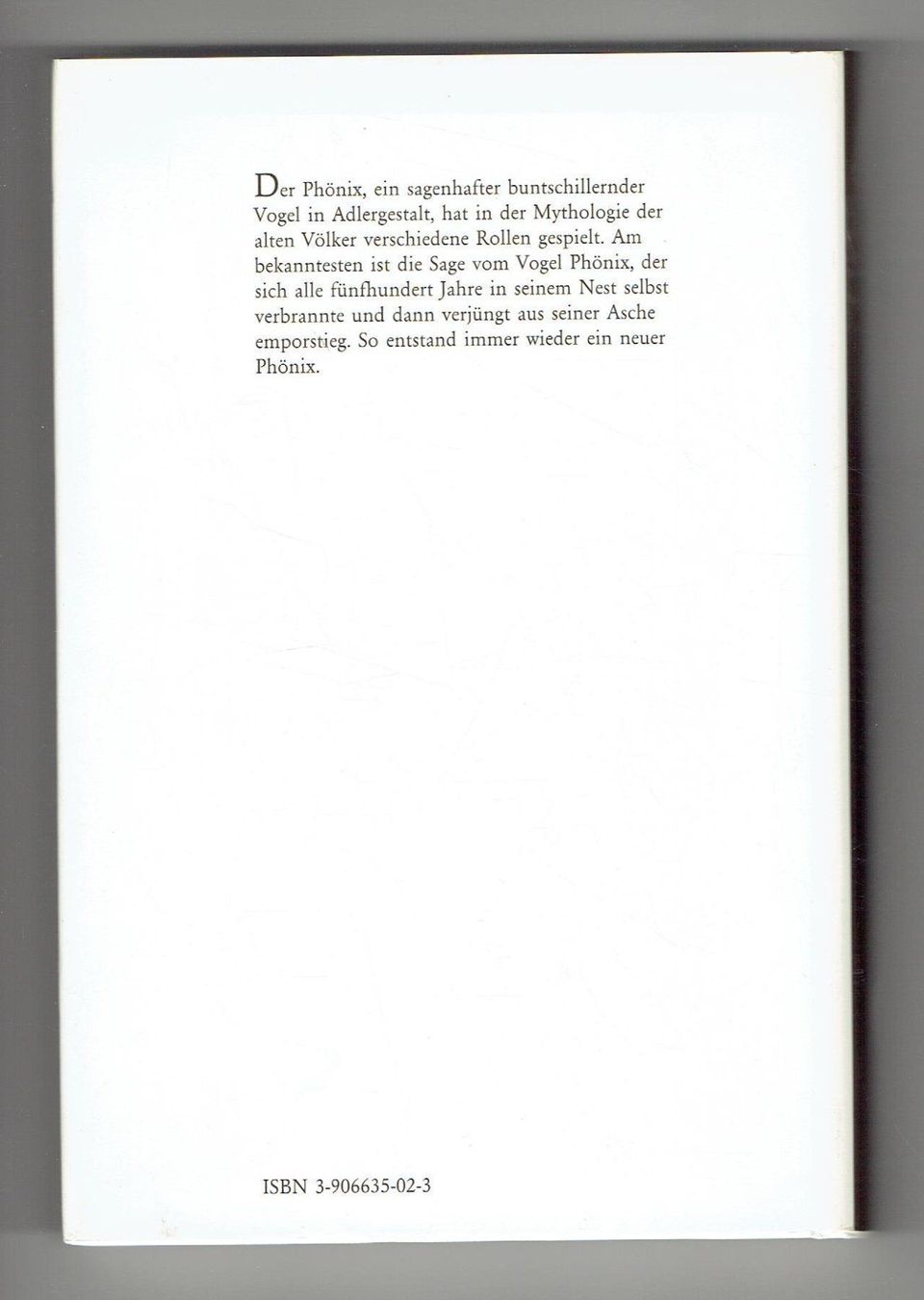 Livres: Ursula von Wiese  Vogel Phönix – Neuf (Voir description) à Flims - Dorf par Stagediver 1