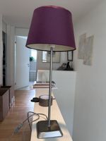 Kleine Stehlampe, Bordeaux Rot