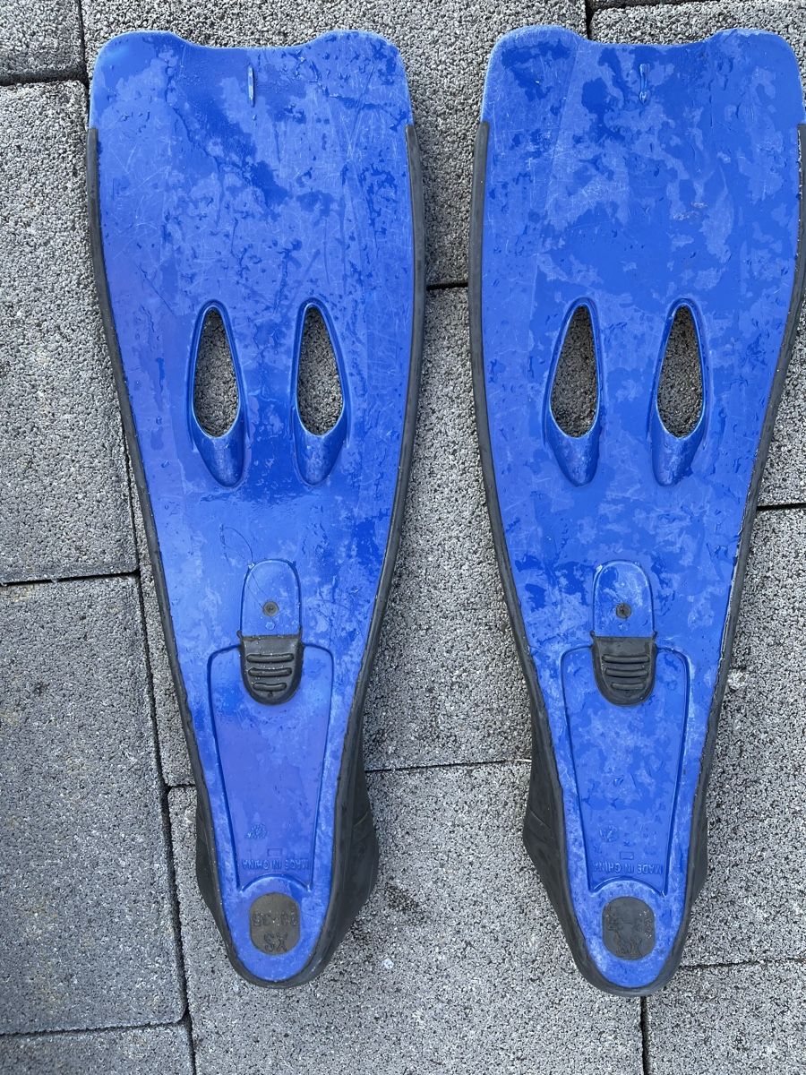 Pinne, Maschere & Boccagli: Schwimmflossen Aqua Lung Dolphin Junior – Usato da Auw venduto da chr_vcc8 1