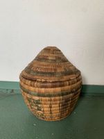 Antiker Schlangenkorb Indien Korb