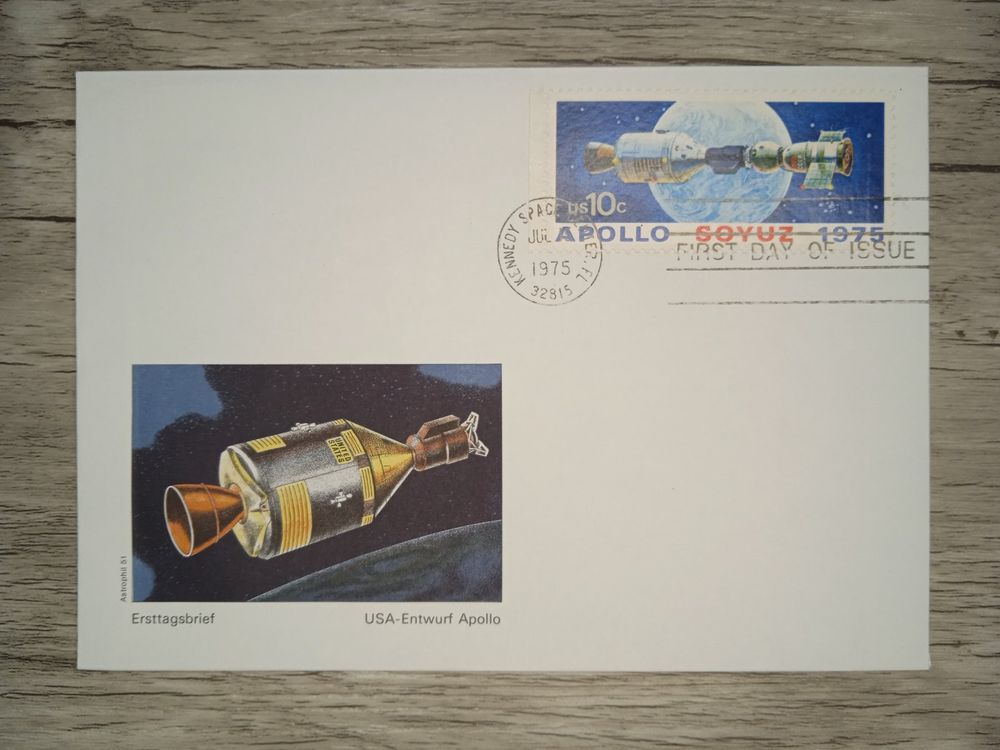 LU1 Enveloppe + Timbre CCCP 1975 Theme Space | Kaufen auf Ricardo