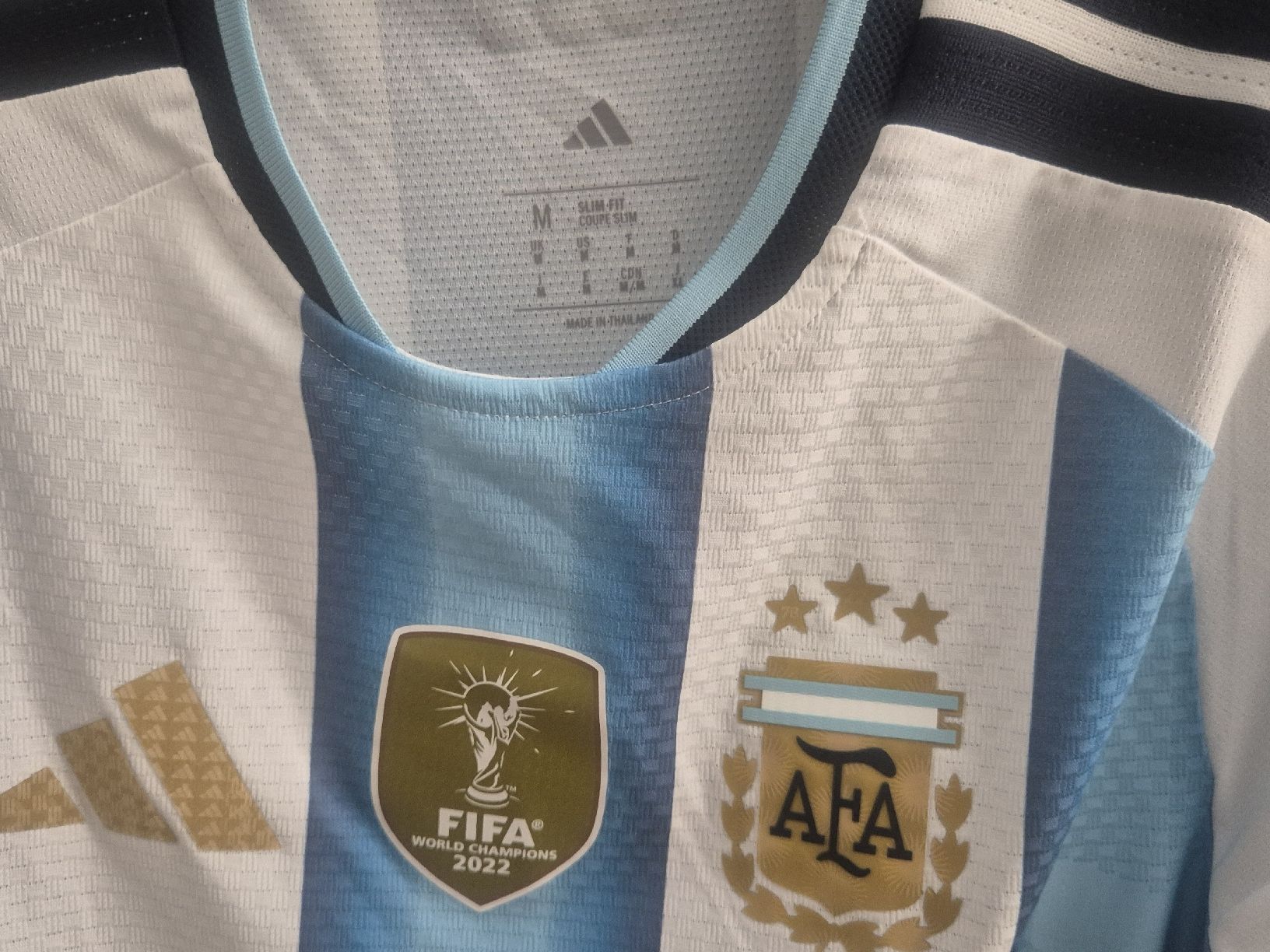 Adidas Canottiere & Pantaloni: Argentinien Original Authentic Trikot #10 – Usato da Gossau ZH venduto da Trostpreis 2