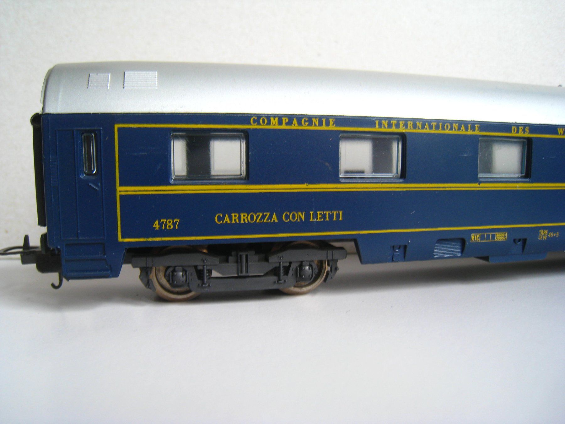 Lima Modellini di ferrovie: Lima CIWL Schlaf-Wagen Nummer 4787,  9203 – Usato da Buchs ZH venduto da swiss-train 1