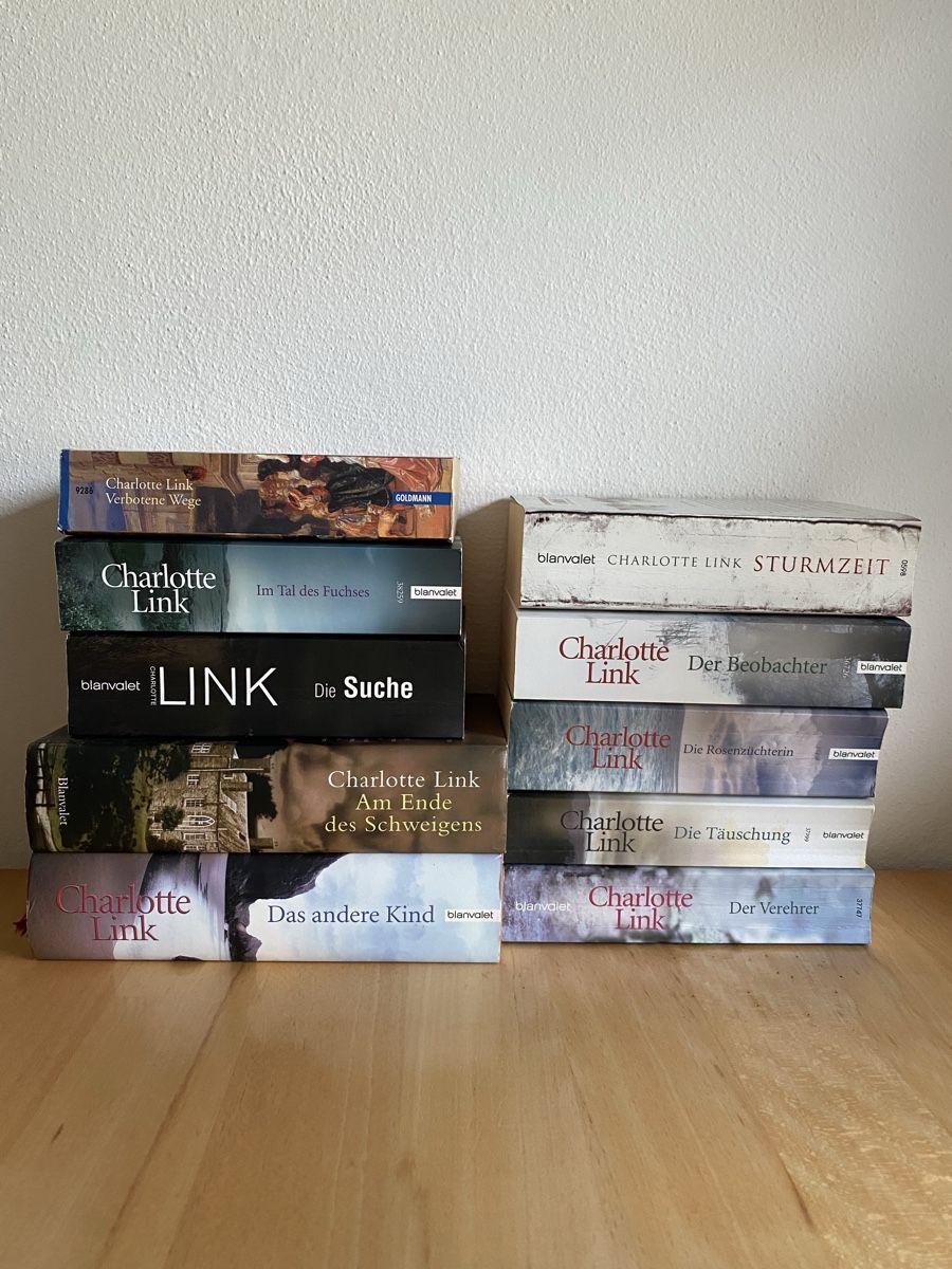 Libri: 10 Bücher/Romane von Charlotte Link – Usato da Schwarzenburg venduto da Michellu