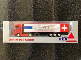 1x Achim Pex LKW Modell, mit Kantonswappen, Sammlerstück!