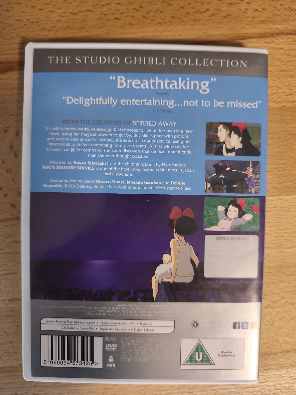 Tutti i DVDs: Kikis Delivery Service Englisch – Usato da Näfels venduto da ChocolateMuffin 3