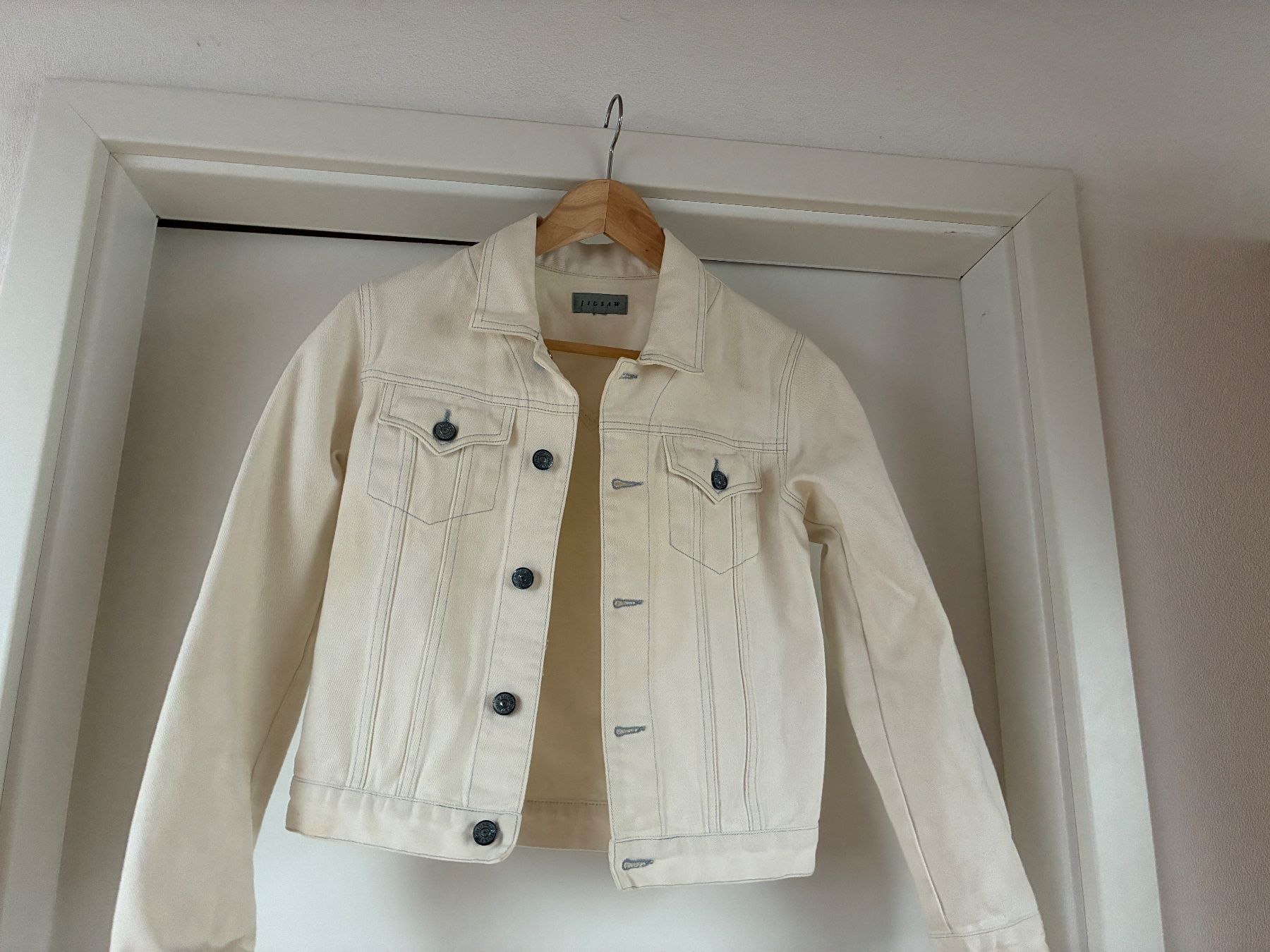 Giacche: Jeansjacke weiss XS – Usato da Veyrier venduto da gnoom74