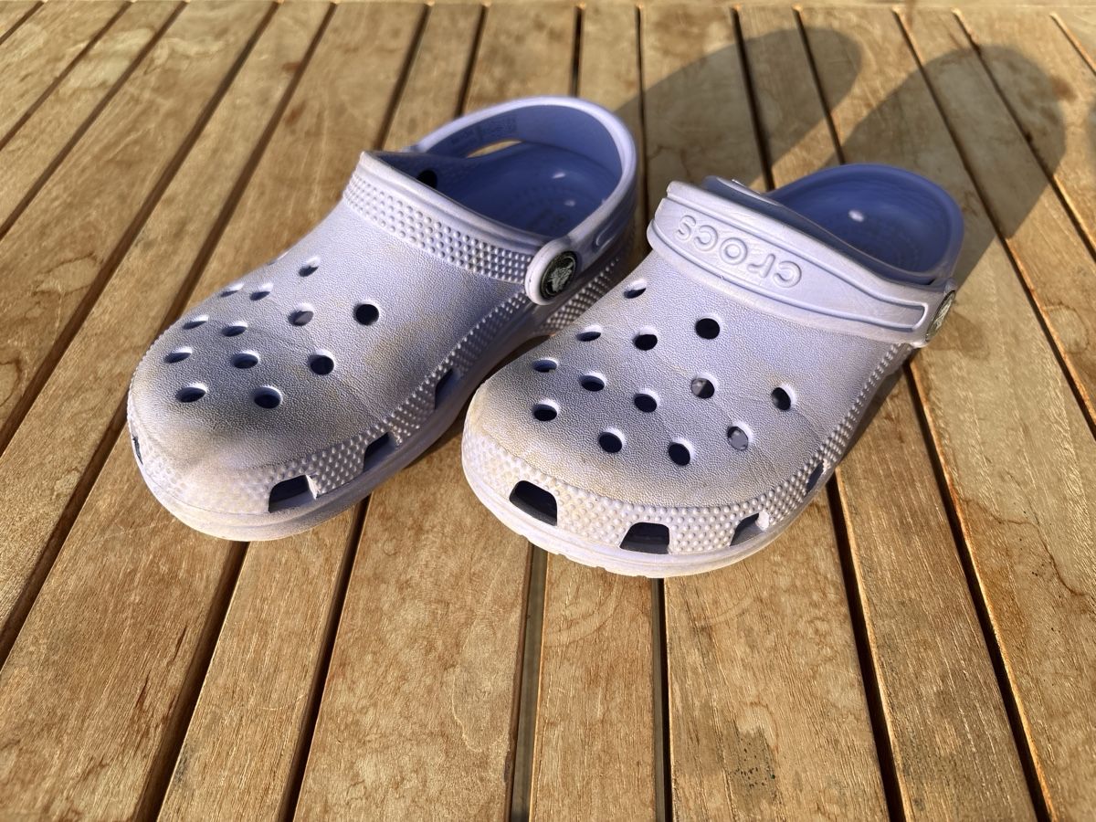 Scarpe per ragazzi: Crocs Grösse 12 – Usato da Wichtrach venduto da Flaub