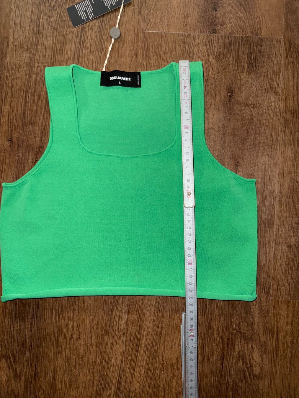 Dsquared2 Top: CHF 395 Dsquared2 cropped top - L – Nuovo e nell'imballaggio originale da St-Sulpice VD venduto da juhdu 3