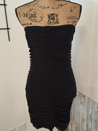 Zebra Damen Kleid schwarz Grösse M Ballkleid