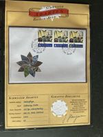Schweizer Briefmarken  "Schmetterling" 120 Rp. Abart