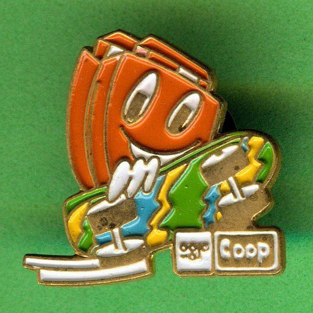 Placchette & Badge: Coop  Skateboard  – Usato da Winterthur venduto da Sammleroase