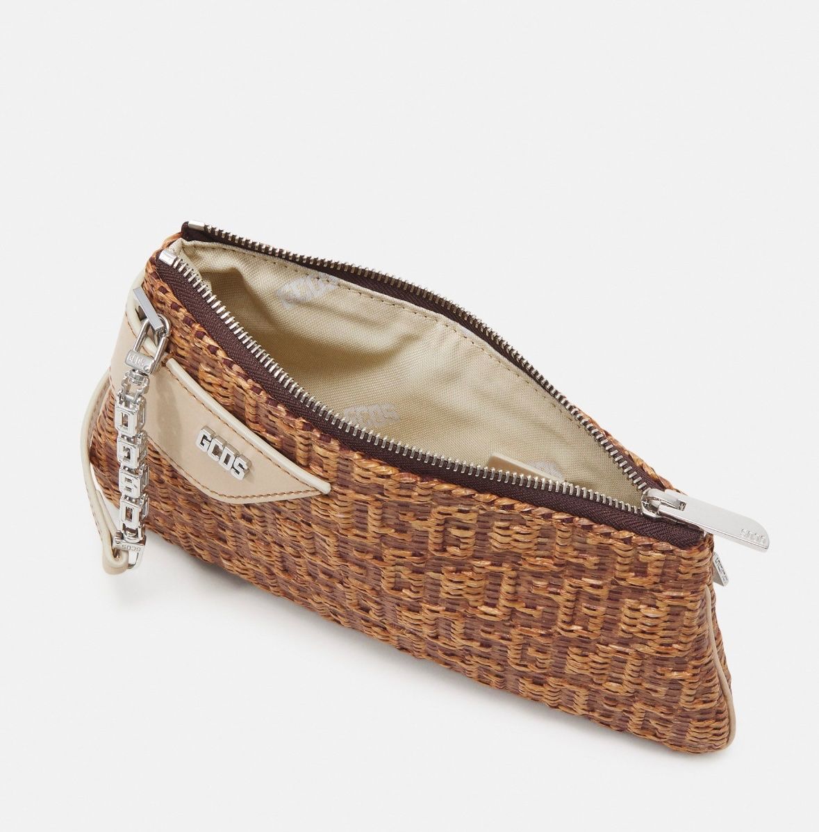 Borse da donna: GCDS COMMA NOTTE Monogramm Bag Brown – Usato da Klingnau venduto da Vdado 2