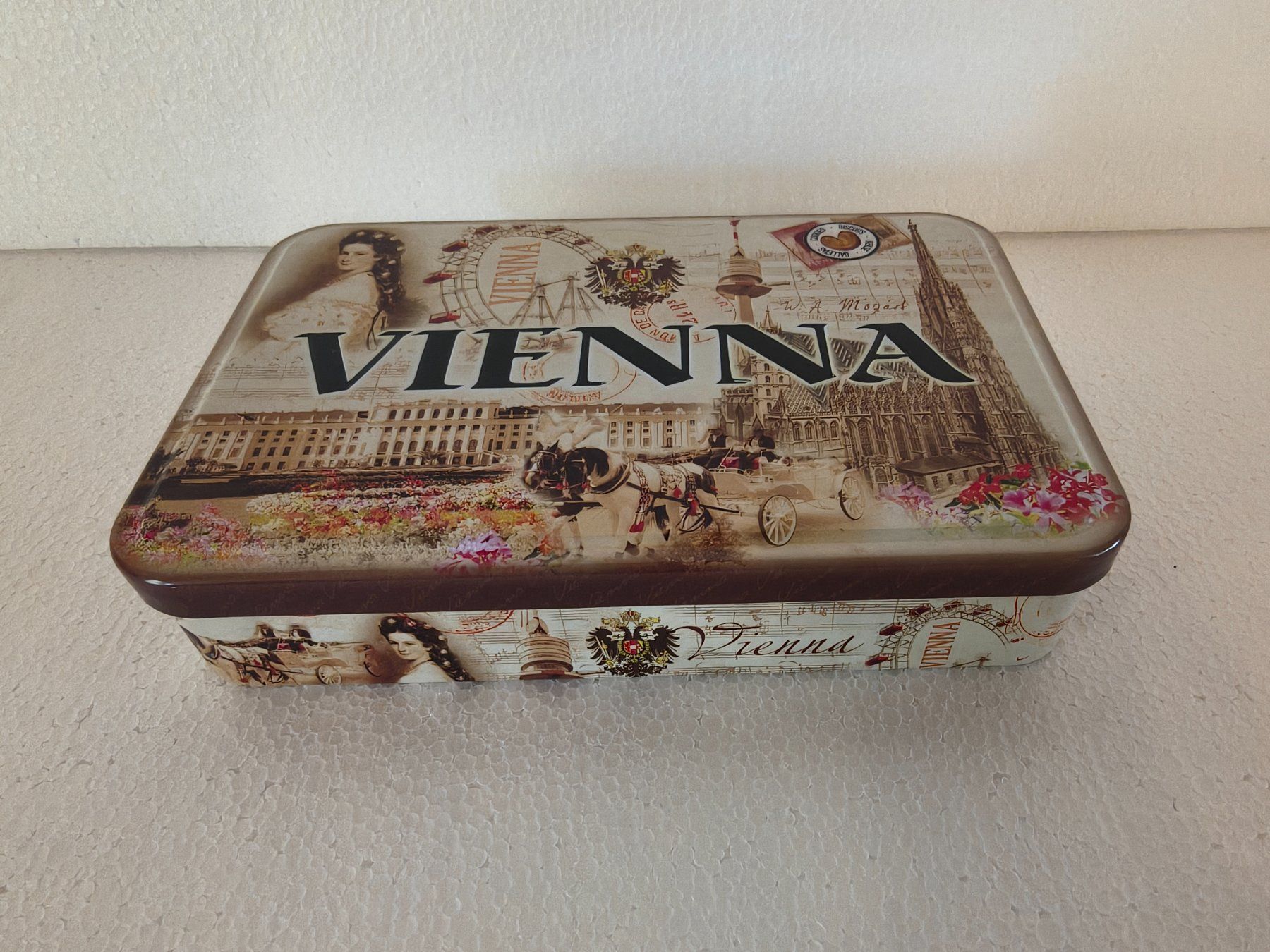 Zuckerdosen: Dose Vienna – Neu (gemäss Beschreibung) aus Rothrist von GIWALD