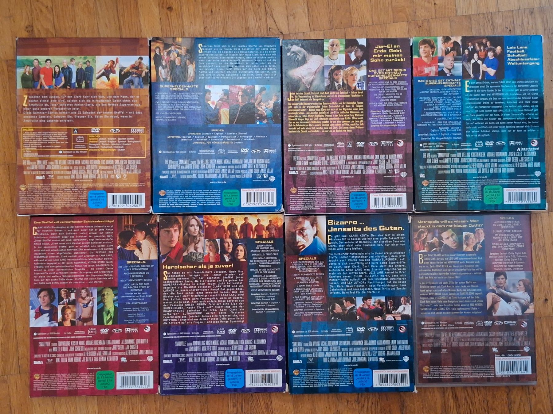 Tutti i DVDs: Smallville - Serie - Staffel 1-9 – Usato da Wallisellen venduto da Sawr 2