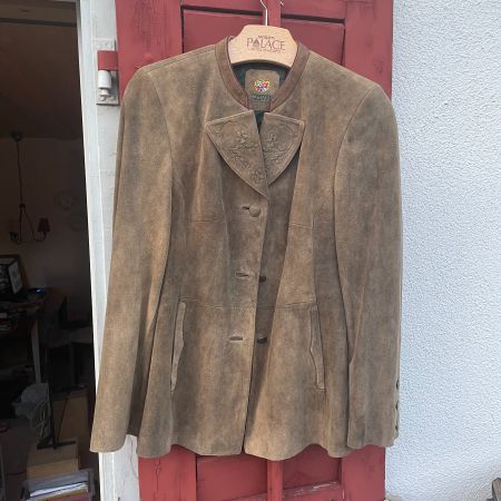 Vintage handmade real leather Jacket