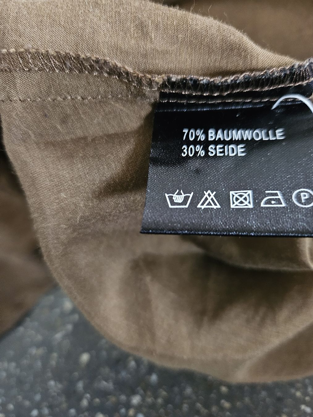 Hallhuber Tuniken: Hallhuber Tunika Bluse, Gr. 36, braun – Neu (gemäss Beschreibung) aus Anwil von tamoos 5