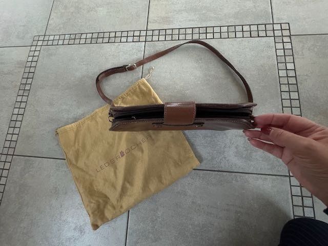Borse da donna: Braune Ledertasche Lamarthe - Vintage – Usato da Thun venduto da nicebri 1