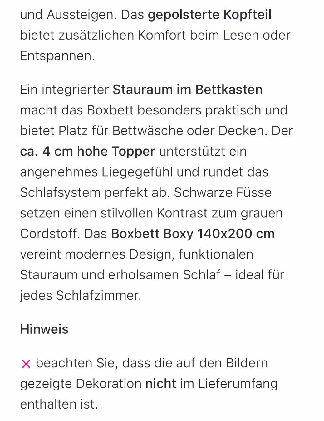 Mömax Betten: Boxspringbett – Neu und originalverpackt aus Uzwil von maik1990 5
