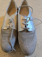 Schnürschuhe Damen grau Grösse 37 gebraucht