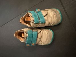 Affenzahn Barfussschuhe beige türkis Grösse 26 