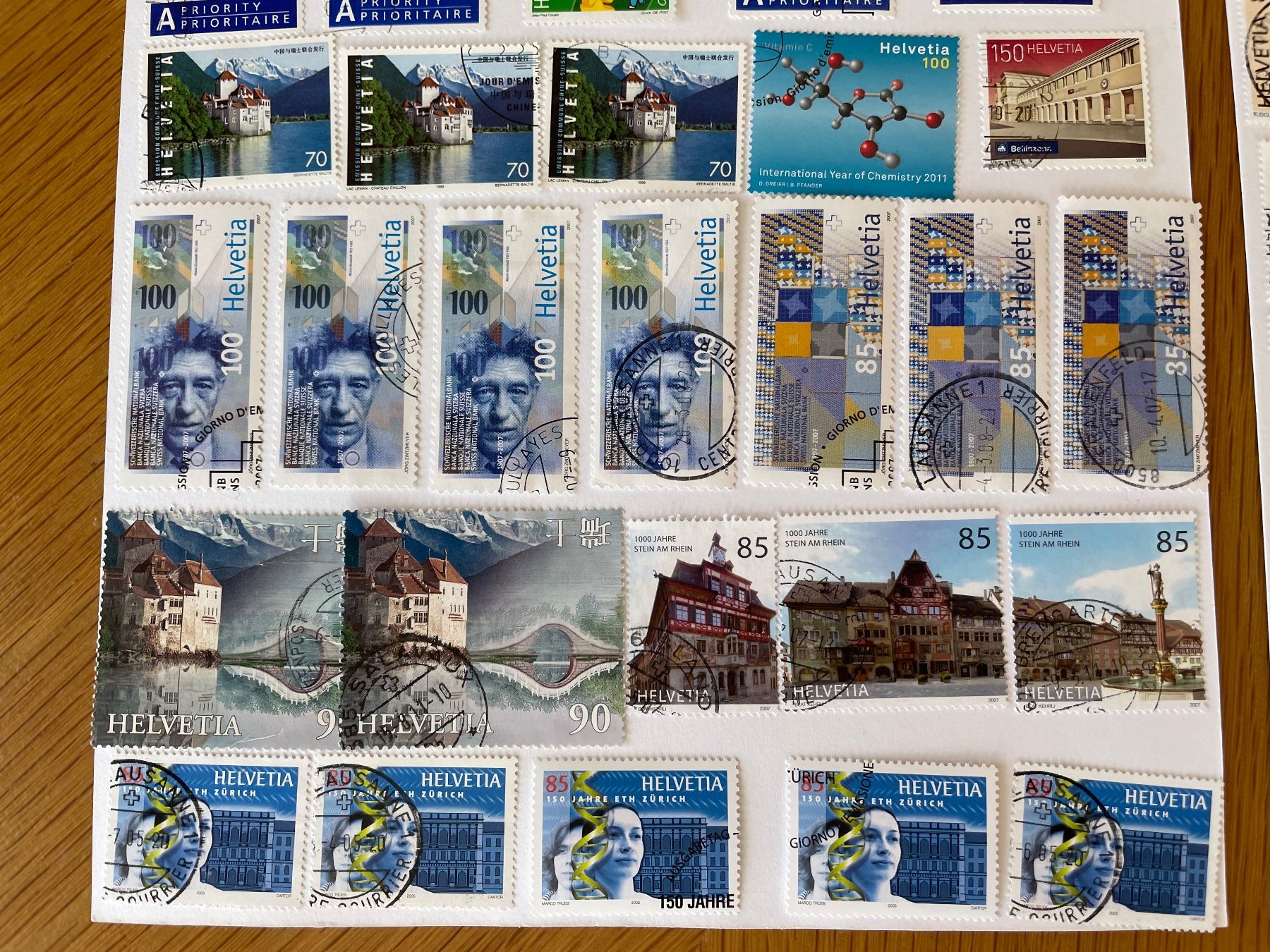Tutti i francobolli: CHOIX VARIE, belles oblit. dès 7.- – Usato da Sonceboz-Sombeval venduto da Comment2 3