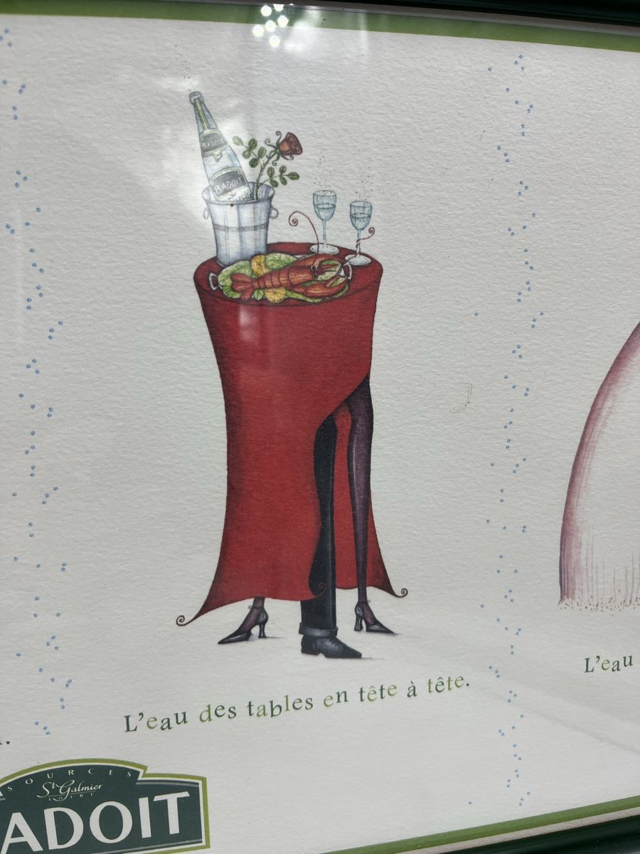 Foto & Immagini: Tableau Badoit Publicitaire Vintage - Idée Cadeau! – Nuovo (secondo la descrizione) da Genève venduto da Eric1823 5