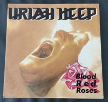URIAH HEEP: Blood red roses 7" Raging silence Lady in black