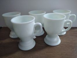 5 Stück Tassen Heisse Schoggi / Kaffe Tassen