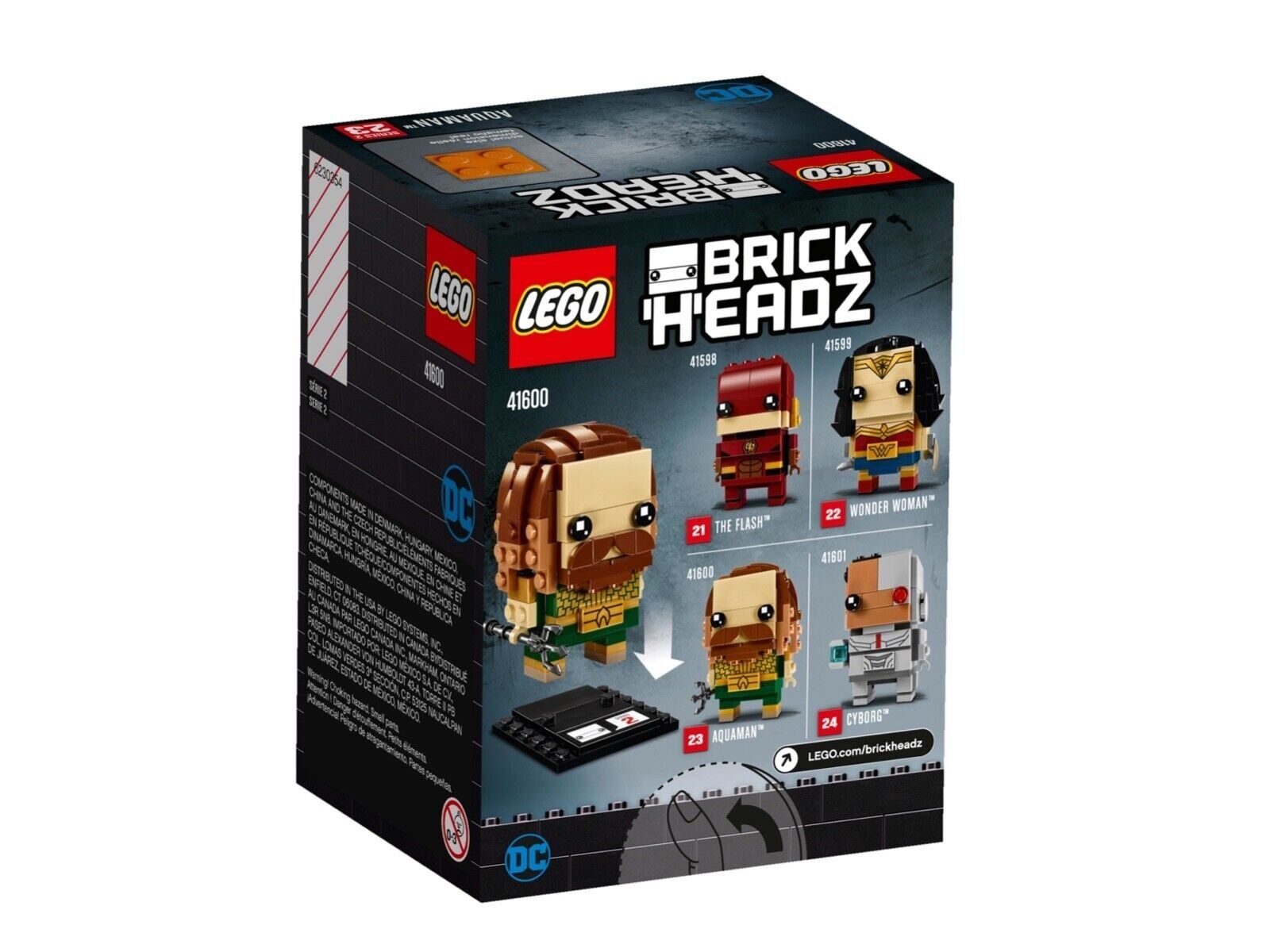 Lego Kit di costruzioni: LEGO 41600 Aquaman BrickHeadz – Nuovo e nell'imballaggio originale da Matzendorf venduto da HaiNakamoto 1