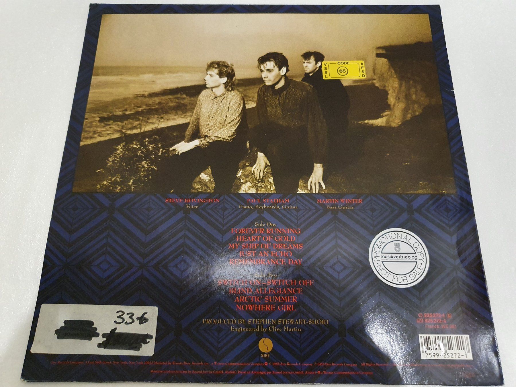 Dischi in vinile: B-Movie – Forever Running – Usato da Uster venduto da Vinyl-Leidenschaft 1