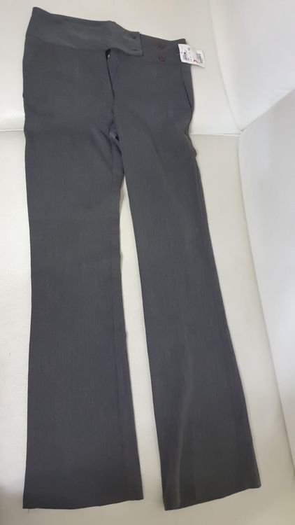 Pantalon New Look Taille 10 - Occasion Très Bon état, Couleur Bordeaux