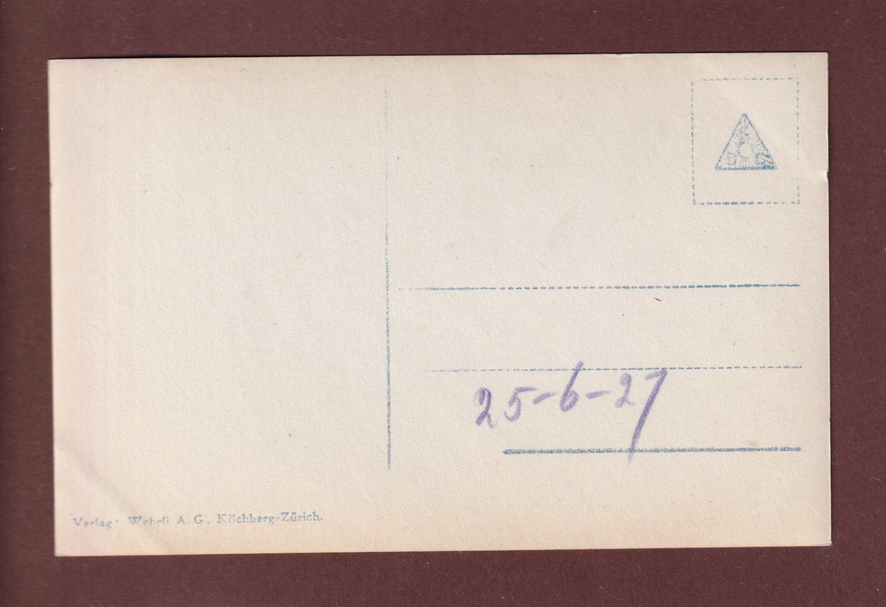 Cartoline postali: ZÜRICH - Waldhaus Dolder – Usato da Pully venduto da nicecards 1