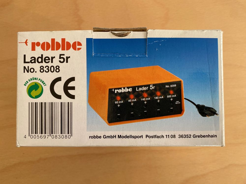 Robbe Ladegerät Lader 5r Neu und originalverpackt Kaufen auf Ricardo