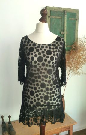 Elegantes Netzkleid von the 2 Style in Gr. M