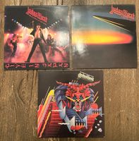 3 x JUDAS PRIEST VINYL LPs „Live Japan/Defenders/Point“