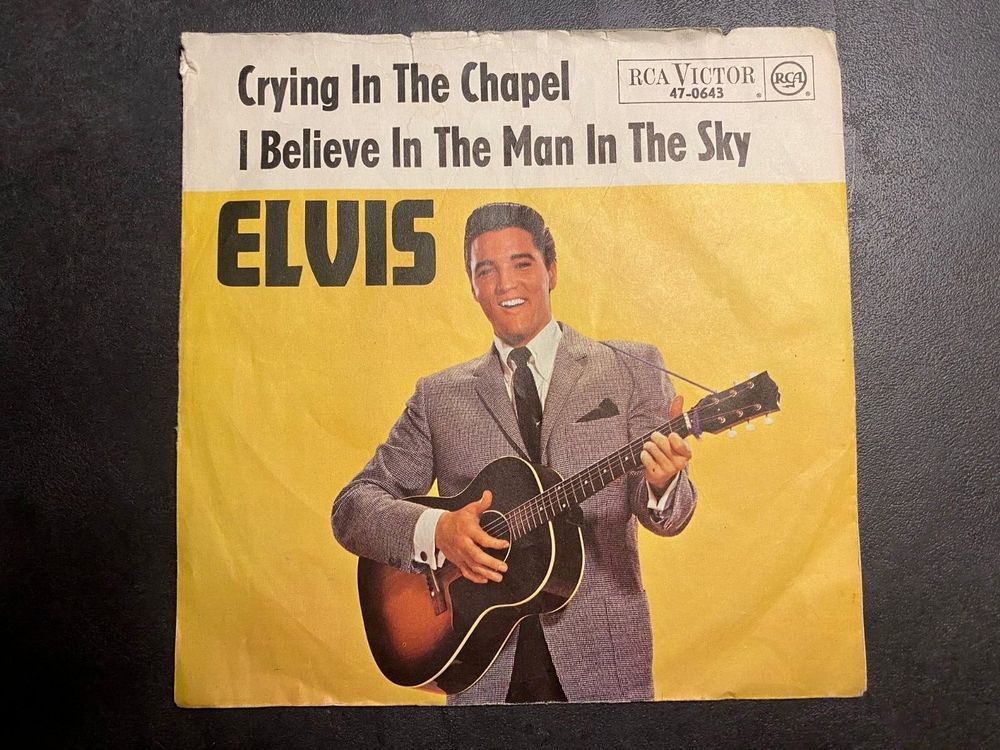 ELVIS PRESLEY 47-0643 CRYING IN THE CHAPEL | Kaufen auf Ricardo